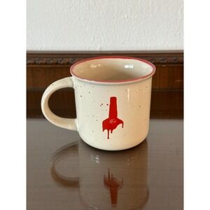 Makers Mark Hand Made Kentucky Bourbon Logo Tailgate Ceramic Campfire Coffee Mug